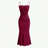Mia Muse Maxi Milkmaid Dress